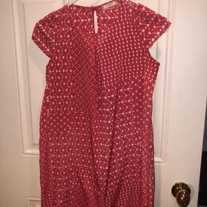 Coral Girls dress